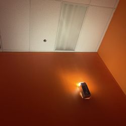 Golden Bucket Foot Spa - The "mood" lighting