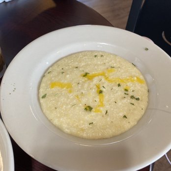 The Cenacle Bistro - Grits! The creamiest and most savory!! - Coffee & Tea Near Me - Austell, Georgia