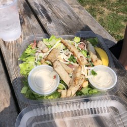Sapranos Pizza - Chicken Caesar salad