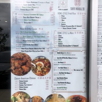 ShiFu Noodle - Menu at front door - Szechuan Near Me - San Antonio, Texas ShiFu Noodle - Menu at front door - Szechuan Near Me - San Antonio, Texas
