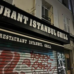 Istanbul Grill - Storefront after hours