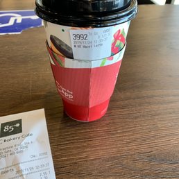 Hot Hazelnut Latte