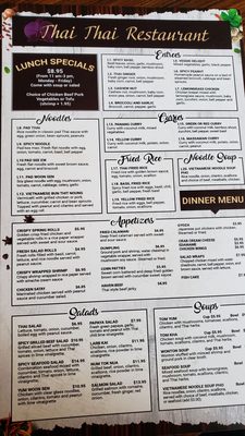 Menu photo 6 Thai Thai Restaurant Dallas, TX Menu photo 6 Thai Thai Restaurant Dallas, TX