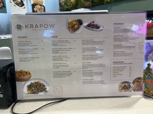 Menu photo 3 Kra-Pow Thai Eatery Stanton, CA Menu photo 3 Kra-Pow Thai Eatery Stanton, CA