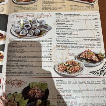 Los Arbolitos de Cajeme - Menu - Seafood Near Me - Los Amates, NLE Los Arbolitos de Cajeme - Menu - Seafood Near Me - Los Amates, NLE