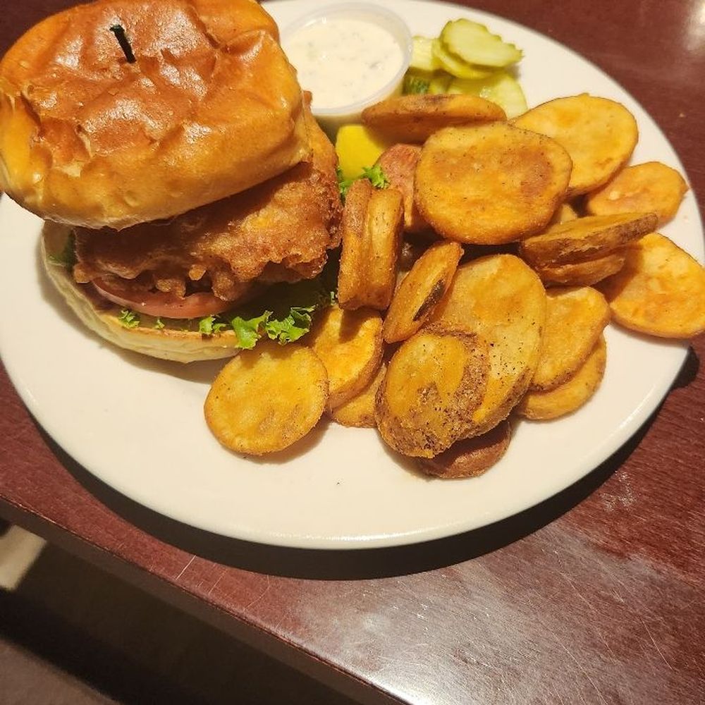 Haddock sandwich