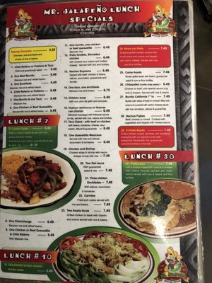 Menu photo 8 Mr Jalapeno Woodruff, SC Menu photo 8 Mr Jalapeno Woodruff, SC