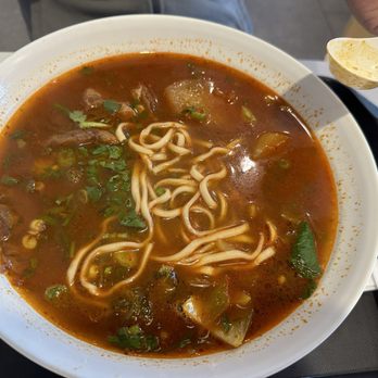 Bafang Dumpling - Mala beef noodle soup ($16.75) - Taiwanese Near Me - San Diego, California