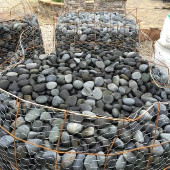 Visions Landscape Supply and Design - Mexican beach pebbles in 3 different sizes! - Landscaping Near Me - Monroe, North Carolina Visions Landscape Supply and Design - Mexican beach pebbles in 3 different sizes! - Landscaping Near Me - Monroe, North Carolina