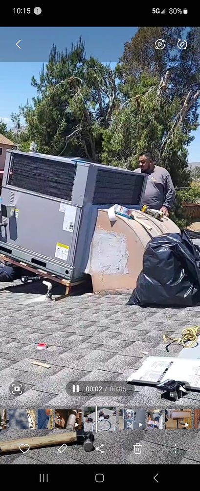 Slide of Coolr's ac/heating & Roofing