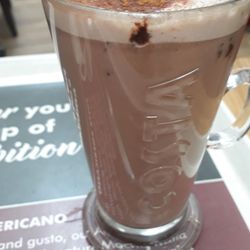 Costa - Resting my weary feet in Costa coffee