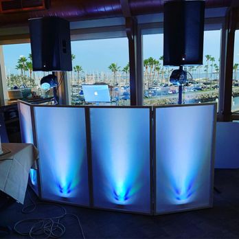 DJ CeeLos - Wedding setup at the Queensview Steakhouse in Long Beach, Ca - DJs Near Me