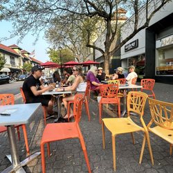 Amanti Vino - Outside sidewalk patio.