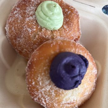 Passion Bakery Cafe - Key lime Malasada and Ube Malasada - Bakeries Near Me - Kapaa, Hawaii