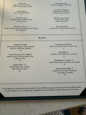 Menu photo 4 Libra Orlando, FL
