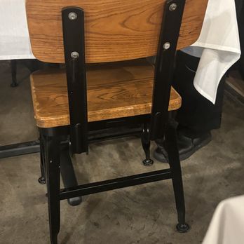 Caffe Rel - Hard chairs with slanted backs - American Near Me - Franklin, North Carolina