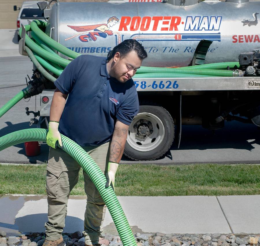 Slide of Rooter-Man