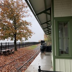 Old Milton Freight Station - Rails