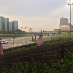 Las Colinas Clock - View of Las Colinas from above the clock in July 2020