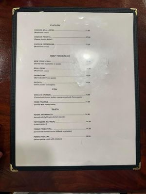 Menu photo 5 16th Street Diner San Francisco, CA