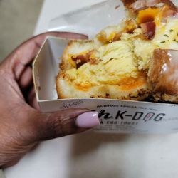 D. Bacon & cheese egg toast