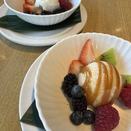 Coconut Jasmine Ice Cream & Honey Earl Grey Ice Cream Coconut Jasmine Ice Cream & Honey Earl Grey Ice Cream
