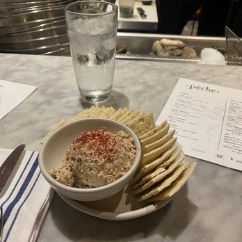 Peche Seafood and Grill - Smoked Tuna Dip - Seafood Near Me - New Orleans, Louisiana Peche Seafood and Grill - Smoked Tuna Dip - Seafood Near Me - New Orleans, Louisiana