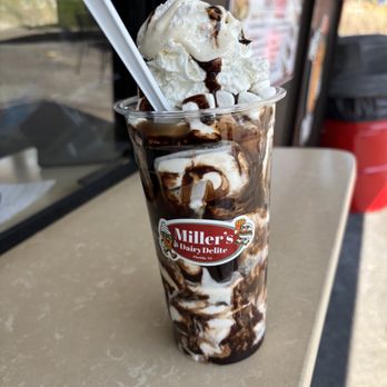 Miller's Dairy Delite - PB Overload - Ice Cream & Frozen Yogurt Near Me - Florida, New York Miller's Dairy Delite - PB Overload - Ice Cream & Frozen Yogurt Near Me - Florida, New York