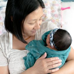 The birth of my second daughter. Photo credit: Kaysha Weiner