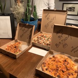 All 3 pizzas together