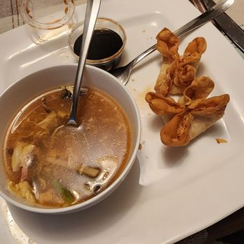 Happy Chef - House Special soup and crab rangoons - Chinese Near Me - Manchester, New Hampshire
