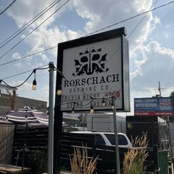 Rorschach Brewing Company - Front sign.