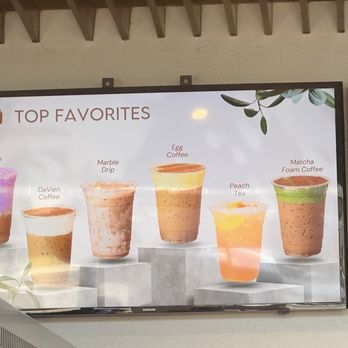 Da Vien Coffee - Menu 6/2024 - Desserts Near Me - Westminster, California Da Vien Coffee - Menu 6/2024 - Desserts Near Me - Westminster, California