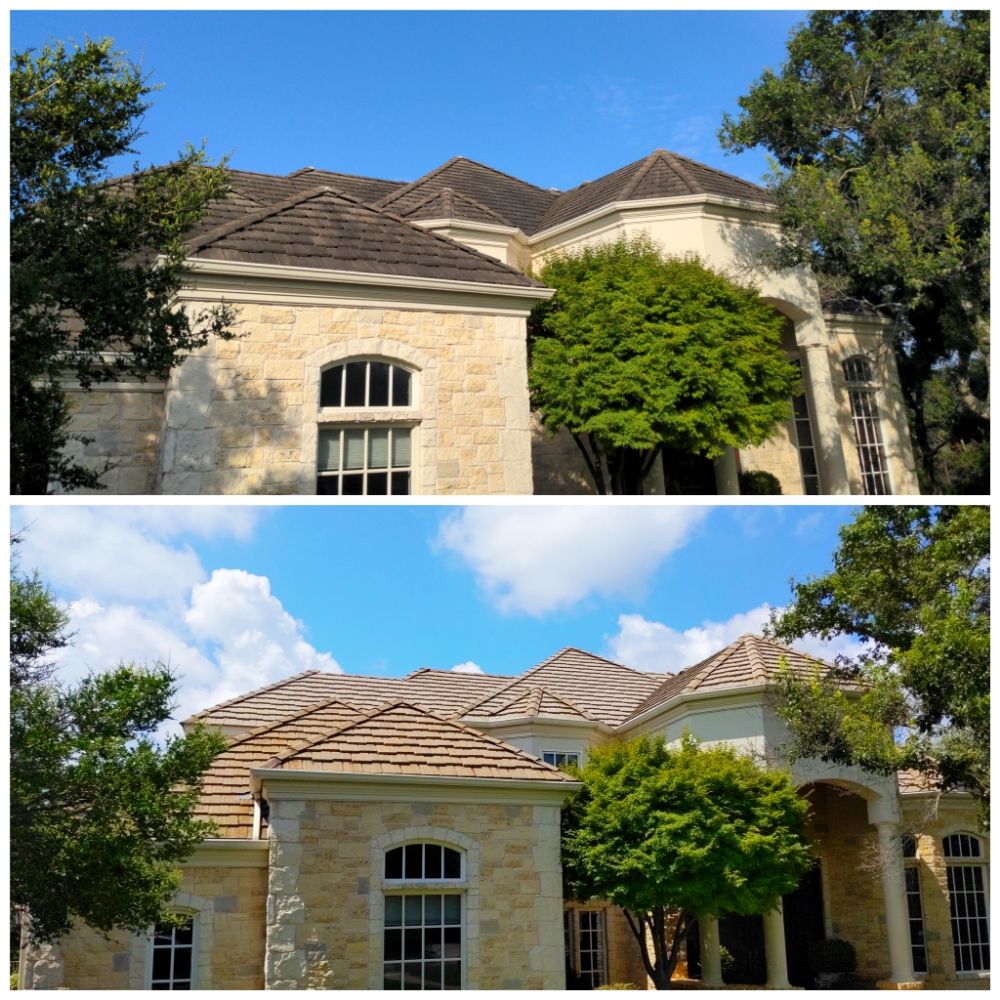 Slide of Texas Exterior Clean