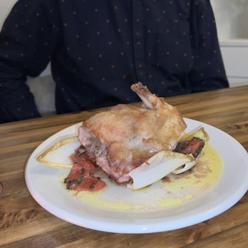 Marigold - Brick chicken - French Near Me - Lyons, Colorado