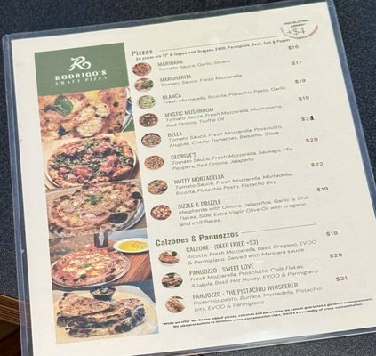 Menu photo 2 Rodrigo's Craft Pizza Jacksonville, FL