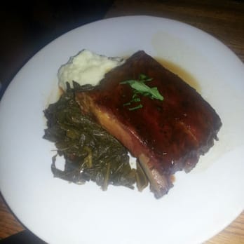 Peaches - Ribs mashed potatoes and collards - Southern Near Me - Brooklyn, New York Peaches - Ribs mashed potatoes and collards - Southern Near Me - Brooklyn, New York