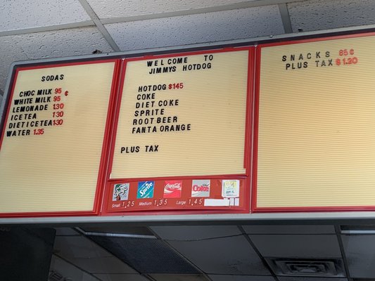 Menu photo 1 Jimmy's Hot Dogs Easton, PA