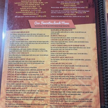 Luna Maya - Menu - Mexican Near Me - Monroe, Wisconsin Luna Maya - Menu - Mexican Near Me - Monroe, Wisconsin