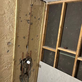 JPC Handyman - The first photo shows the water installation they did and the bathroom structure they built. - Handyman Near Me - Hollywood, Florida JPC Handyman - The first photo shows the water installation they did and the bathroom structure they built. - Handyman Near Me - Hollywood, Florida