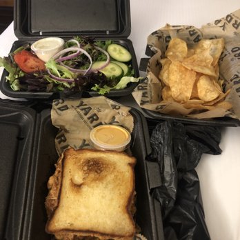 The Yard - Smack Yo Mama, kettle House Chips, beer cheese and House Salad - New American Near Me - Pittsburgh, Pennsylvania The Yard - Smack Yo Mama, kettle House Chips, beer cheese and House Salad - New American Near Me - Pittsburgh, Pennsylvania
