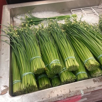 Hiep Thai - Never seen the whole chive flower before! Cool! - International Grocery Near Me - Arlington, Texas Hiep Thai - Never seen the whole chive flower before! Cool! - International Grocery Near Me - Arlington, Texas