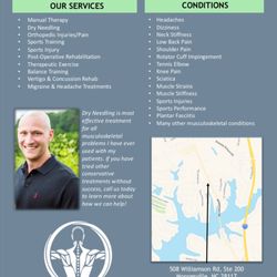 Sterner Physical Therapy - Our physical therapists are extensively trained to treat all areas of the body. Call us today and see how we can help you!