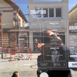 Au Comptoir - Menu