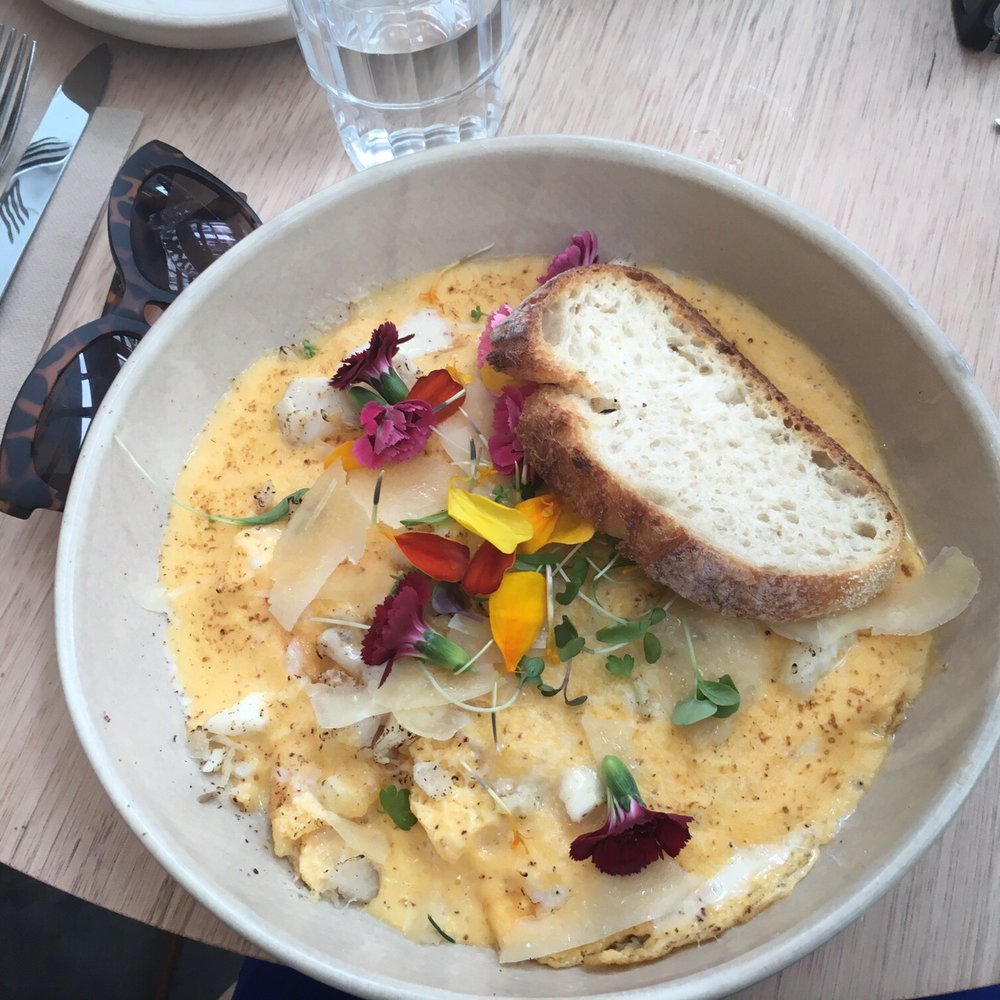 Kitty Burns - Omelette with rockling and hollandaise - Coffee & Tea Near Me - Abbotsford, VIC