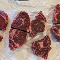 Beck's Meats - Ribeye cut in a comically wrong manner