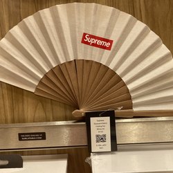 Laced - Supreme Sasquatchfabrix Folding Fan White OS ($150)