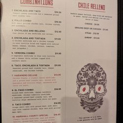 Habanero Mexican Grill - Menu 4th page