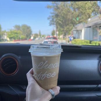Steelhead Coffee - brown sugar oat milk iced latte - Coffee & Tea Near Me - Long Beach, California Steelhead Coffee - brown sugar oat milk iced latte - Coffee & Tea Near Me - Long Beach, California
