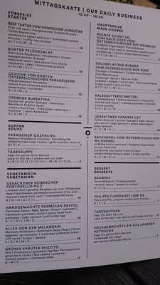 Menu photo 3 Salonplafond Vienna, 9